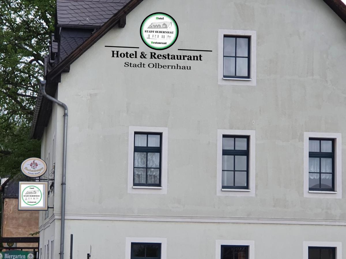 Hotel Stadt Olbernhau Bagian luar foto